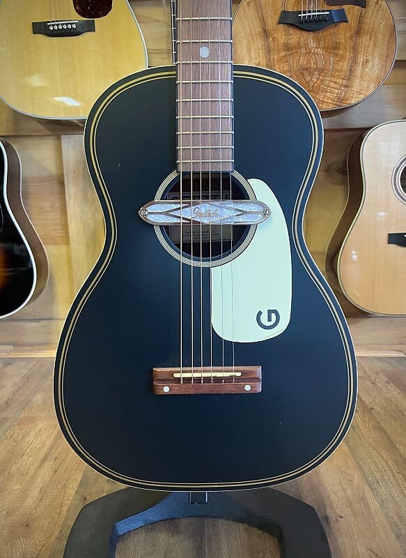 Gretsch G9520E Gin Rickey Акустическая гитара с электроникой - Smokestack Black Taylor G9520E Gin Rickey Acoustic Guitar with Electronics
Gretsch G9520E Gin Rickey Акустическая гитара с электроникой - Smokestack Black Taylor G9520E Gin Rickey Acoustic Guitar with Electronics