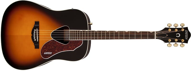 Акустическая электрогитара Gretsch G5024E Rancher размером с дредноут в цвете Sunburst G5024ERNCHRDRDNGHTELECSNBRST
Акустическая электрогитара Gretsch G5024E Rancher размером с дредноут в цвете Sunburst G5024ERNCHRDRDNGHTELECSNBRST
