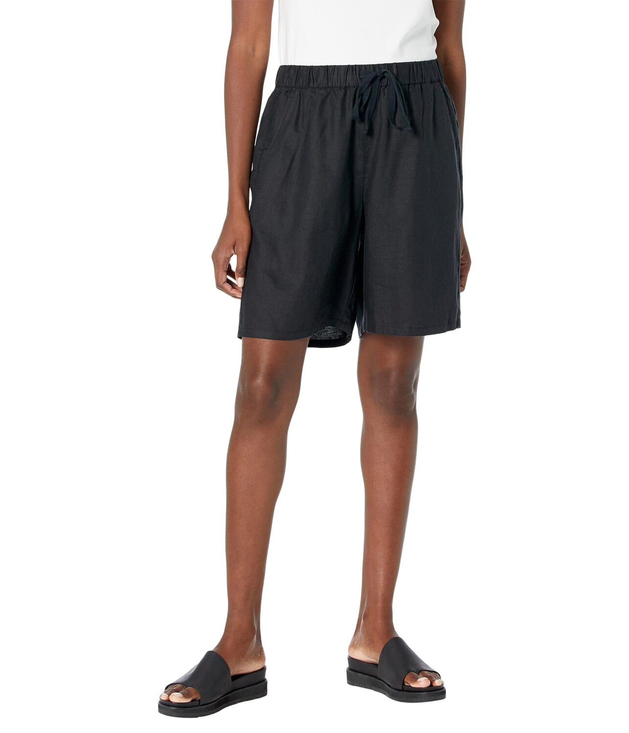 Шорты Eileen Fisher, Midthigh Shorts w/ Drawstring in Washed Organic Linen Delave
Шорты Eileen Fisher, Midthigh Shorts w/ Drawstring in Washed Organic Linen Delave