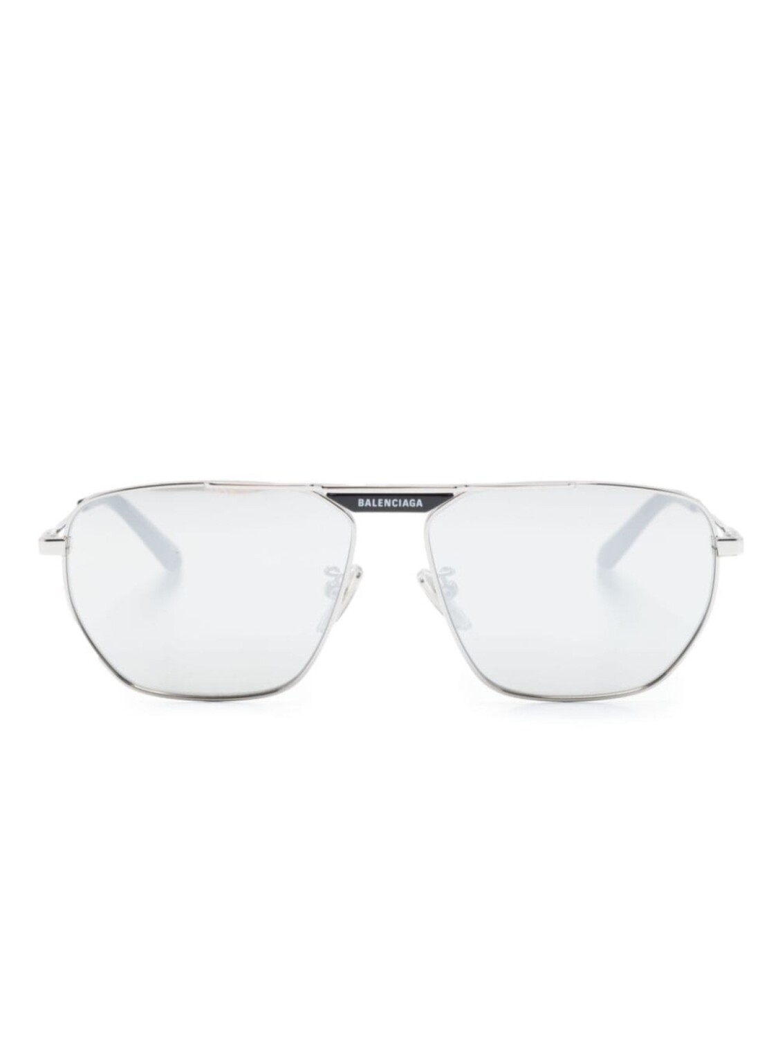Солнцезащитные очки Balenciaga Eyewear в оправе «пилот» с тонированными линзами, серебряный
Солнцезащитные очки Balenciaga Eyewear в оправе «пилот» с тонированными линзами, серебряный