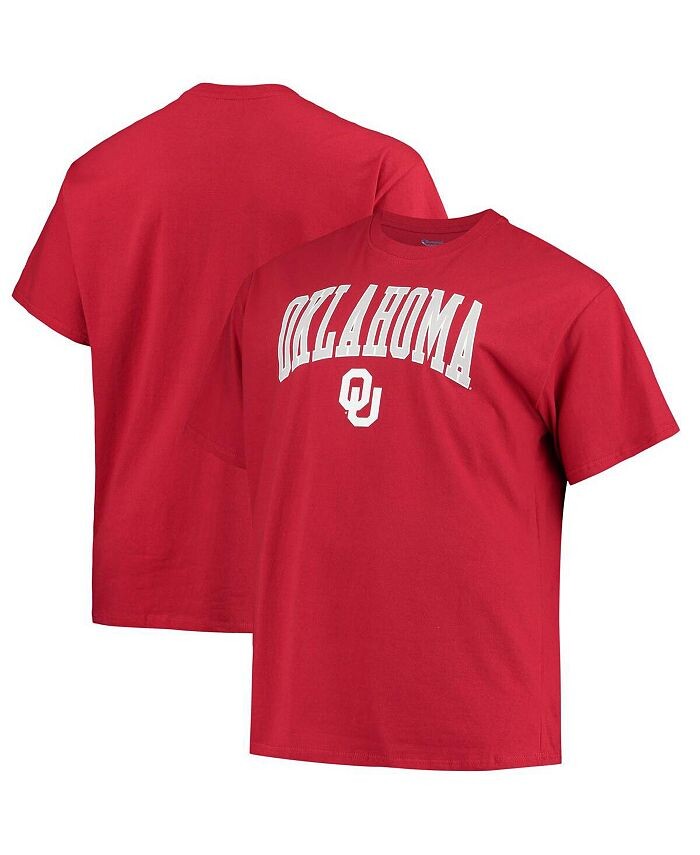 Мужская малиновая футболка Oklahomaooners Big and Tall Arch Over Wordmark Champion, красный
Мужская малиновая футболка Oklahomaooners Big and Tall Arch Over Wordmark Champion, красный
