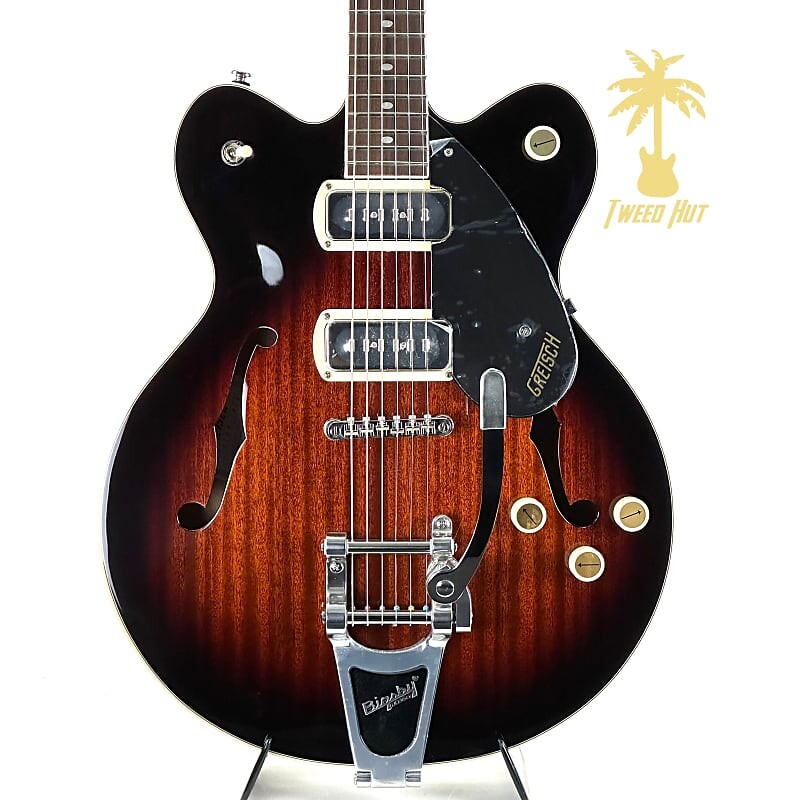 Центральный блок Gretsch G2622T-P90 Streamliner с двойным вырезом и подсветкой Bigsby Forge Glow G2622T-P90 Streamliner Center Block Double Cutaway with Bigsby
Центральный блок Gretsch G2622T-P90 Streamliner с двойным вырезом и подсветкой Bigsby Forge Glow G2622T-P90 Streamliner Center Block Double Cutaway with Bigsby