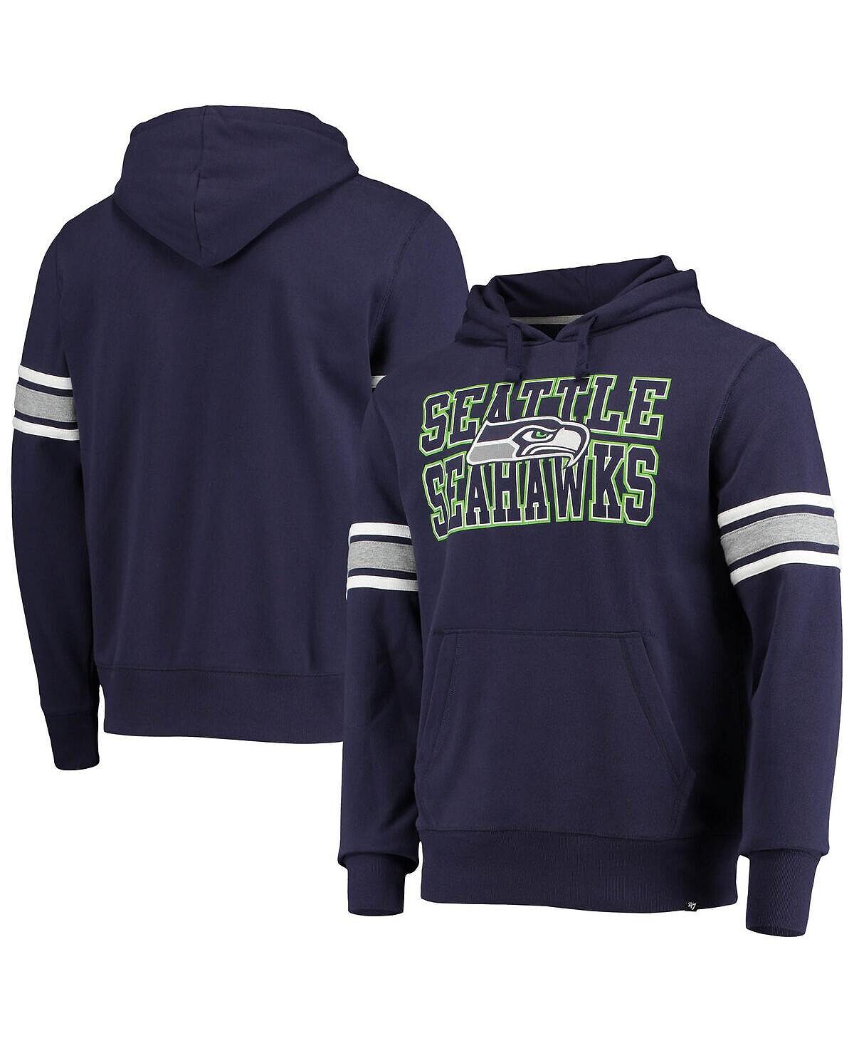 Мужской пуловер с капюшоном с капюшоном seattle seahawks темно-синего колледжа '47 Brand, синий
Мужской пуловер с капюшоном с капюшоном seattle seahawks темно-синего колледжа '47 Brand, синий