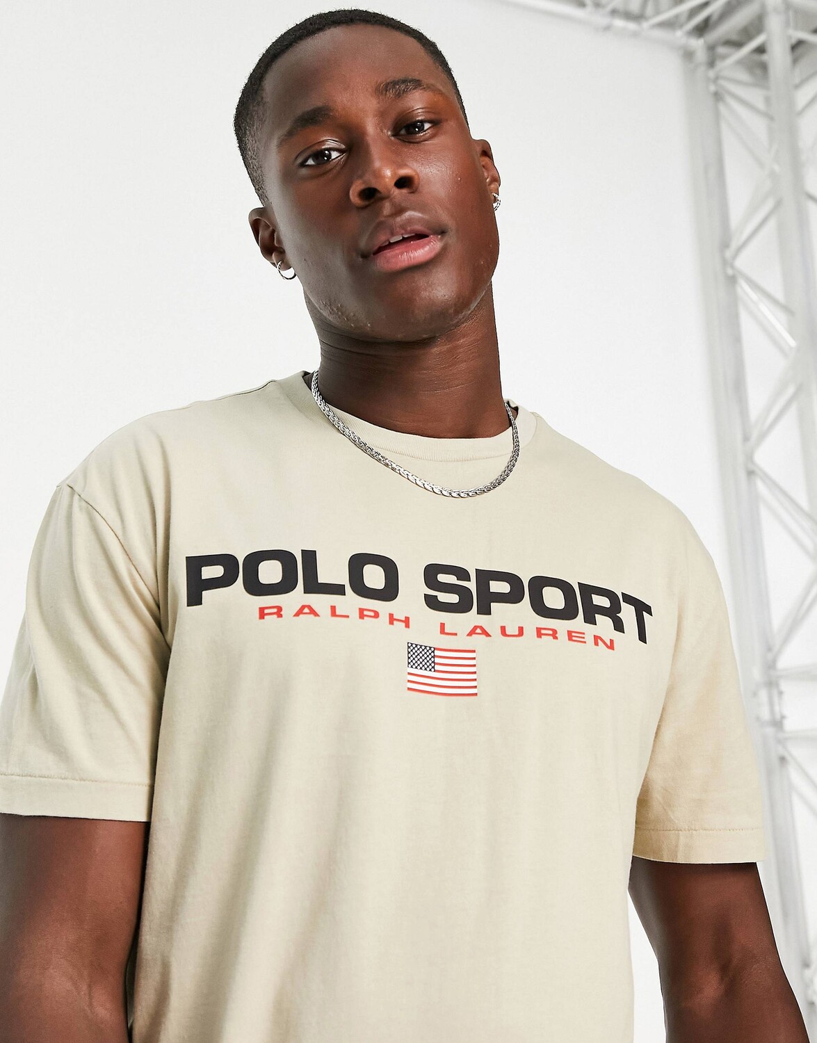 Футболка Polo Ralph Lauren Sport Capsule Retro с логотипом классического кроя бежевого цвета хаки
Футболка Polo Ralph Lauren Sport Capsule Retro с логотипом классического кроя бежевого цвета хаки