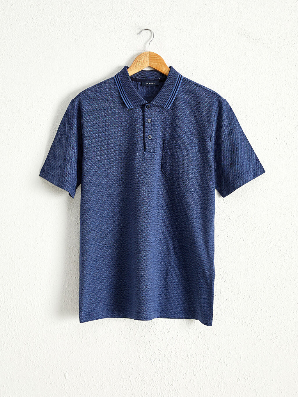Мужская футболка с коротким рукавом Mercerized Polo Neck LCWAIKIKI Classic, Синий
Мужская футболка с коротким рукавом Mercerized Polo Neck LCWAIKIKI Classic, Синий