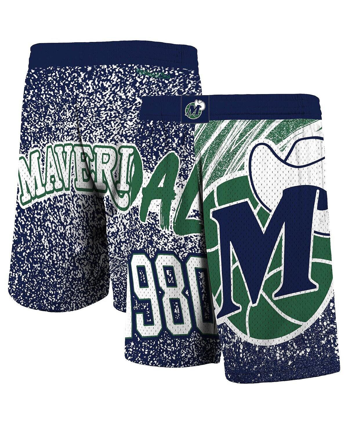 Мужские темно-синие шорты dallas mavericks hardwood classics jumbotron с сублимацией Mitchell & Ness, синий
Мужские темно-синие шорты dallas mavericks hardwood classics jumbotron с сублимацией Mitchell & Ness, синий
