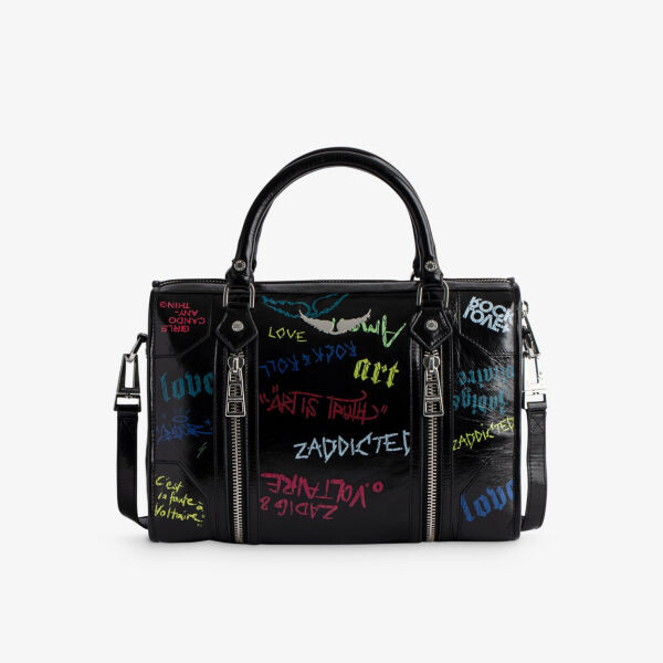 Кожаная сумка Sunny среднего размера с верхней ручкой Zadig&Voltaire, цвет noir
Кожаная сумка Sunny среднего размера с верхней ручкой Zadig&Voltaire, цвет noir