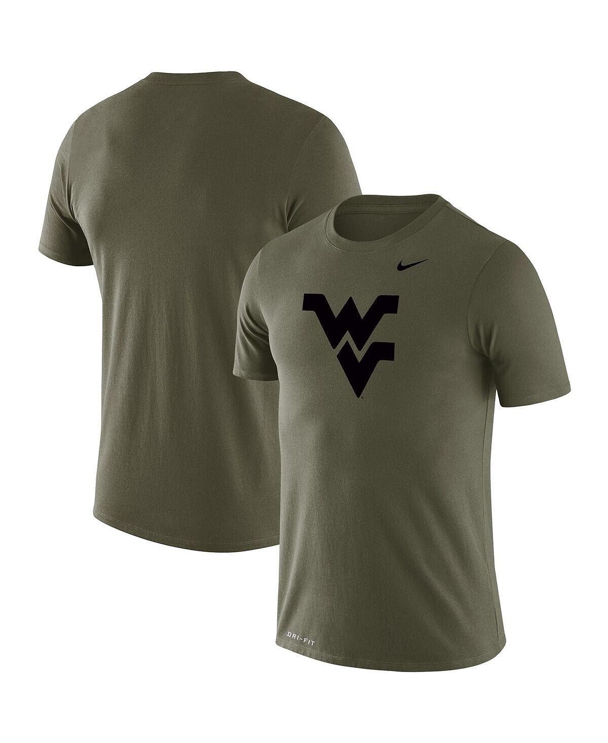 Мужская оливковая футболка west virginia mountaineers tonal logo legend performance Nike
Мужская оливковая футболка west virginia mountaineers tonal logo legend performance Nike