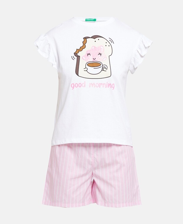 Пижама Undercolors of Benetton, белый
Пижама Undercolors of Benetton, белый