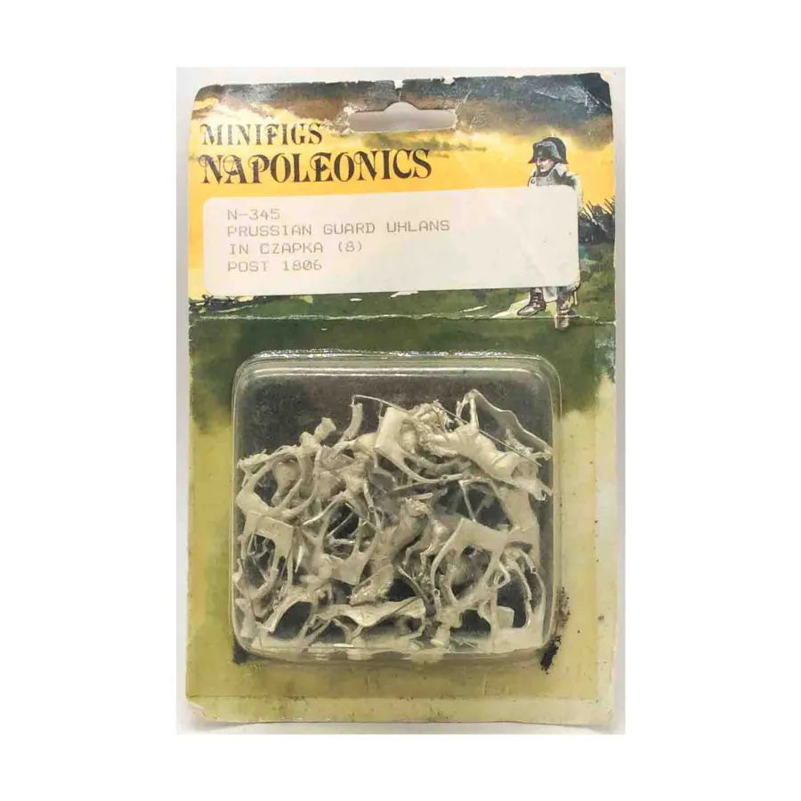 Прусские гвардейские уланы в Чапке (после 1806 г.), Napoleonic Miniatures - Prussian (15mm) (Minifigs)
Прусские гвардейские уланы в Чапке (после 1806 г.), Napoleonic Miniatures - Prussian (15mm) (Minifigs)