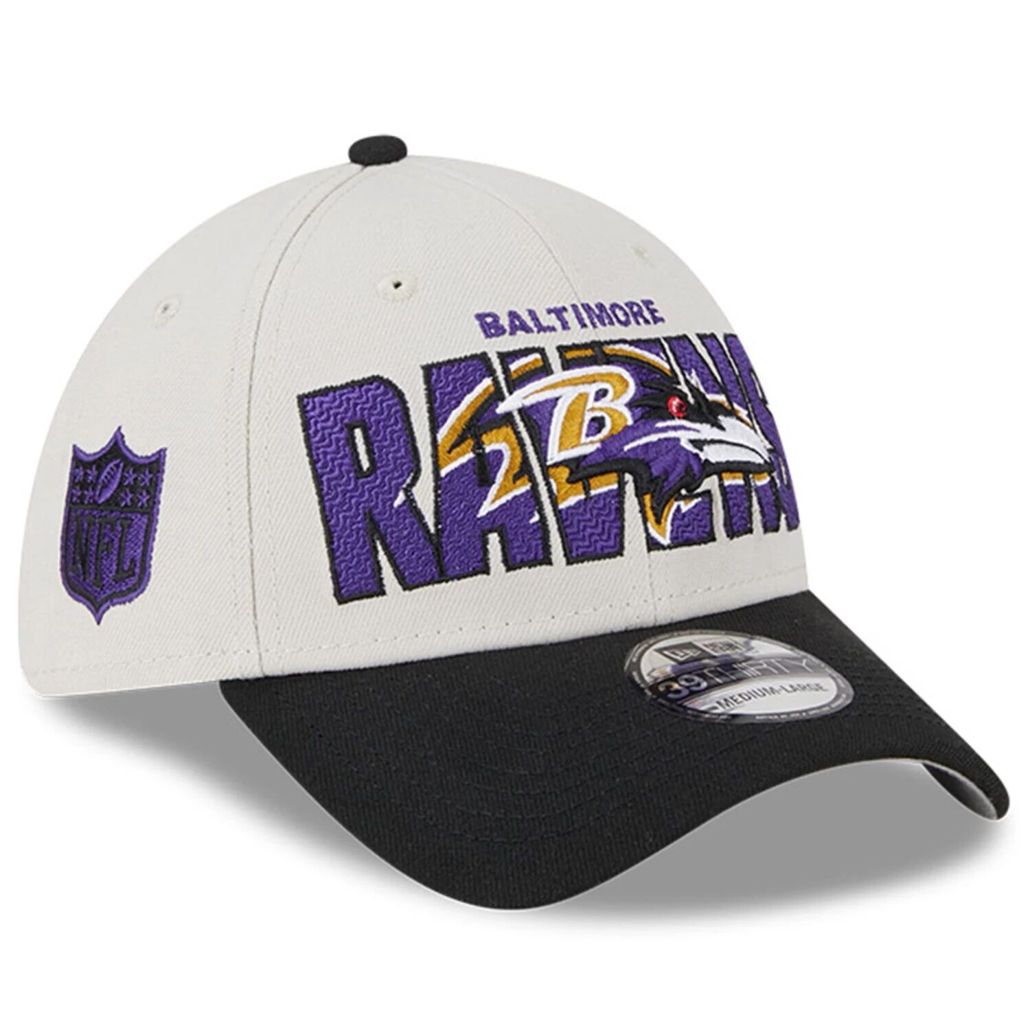 Мужская гибкая кепка New Era Stone/Black Baltimore Ravens 2023 NFL Draft 39THIRTY
Мужская гибкая кепка New Era Stone/Black Baltimore Ravens 2023 NFL Draft 39THIRTY