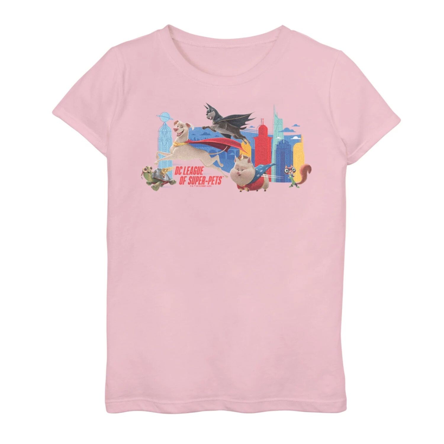 Футболка DC Super Pets Super Pets Groupshot для девочек 7–16 лет с графическим рисунком DC Comics
Футболка DC Super Pets Super Pets Groupshot для девочек 7–16 лет с графическим рисунком DC Comics