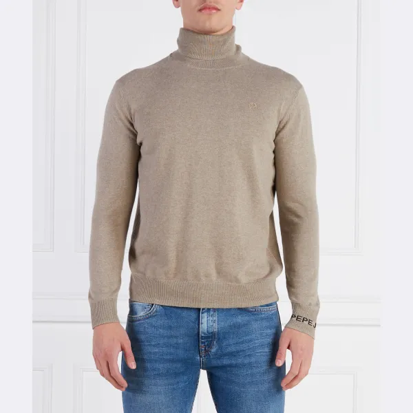 Водолазка Andre классического кроя с добавлением шерсти и кашемира Pepe Jeans London, бежевый
Водолазка Andre классического кроя с добавлением шерсти и кашемира Pepe Jeans London, бежевый