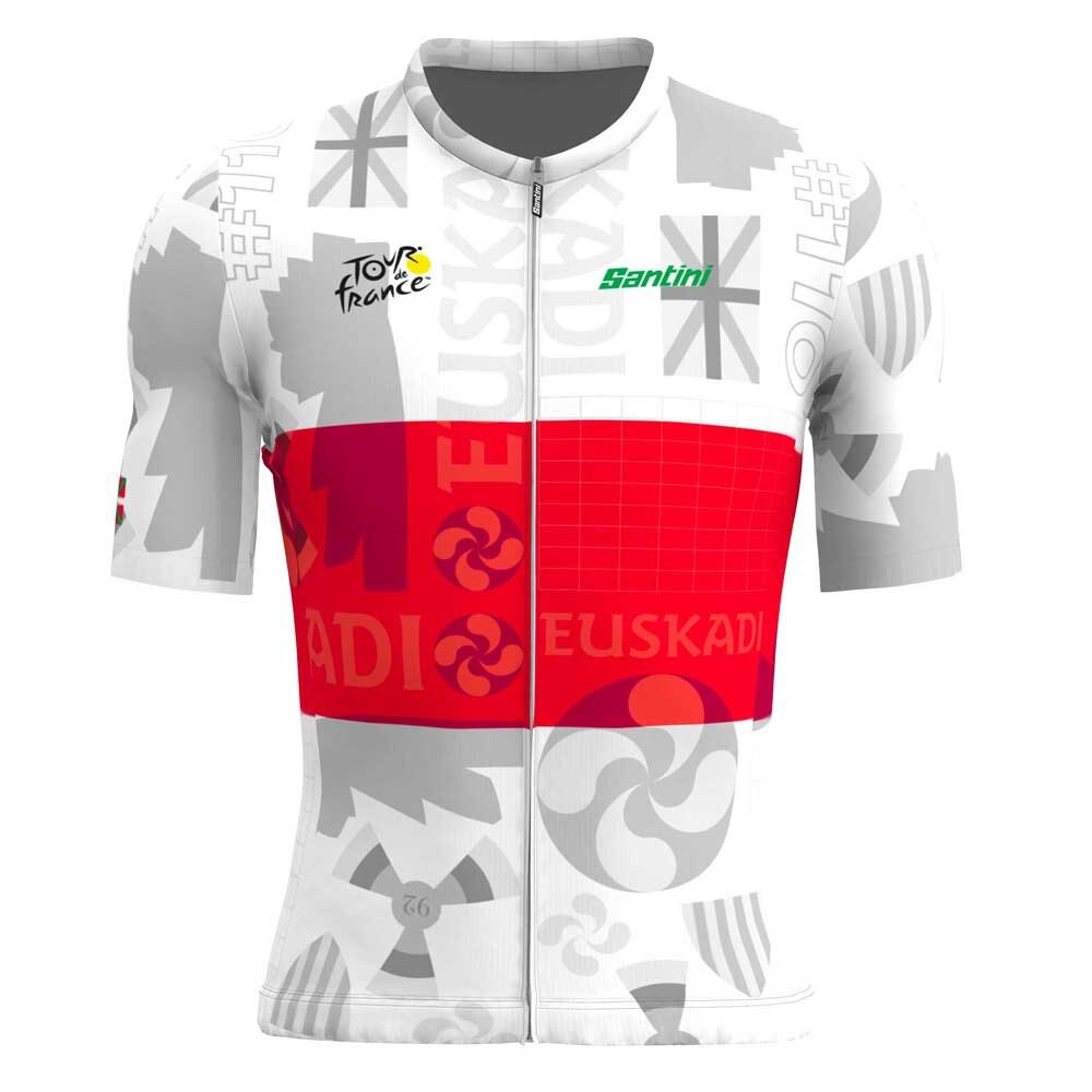 Джерси с коротким рукавом Santini Tour de France Official Grand Depart Pais Vasco 2023, разноцветный
Джерси с коротким рукавом Santini Tour de France Official Grand Depart Pais Vasco 2023, разноцветный