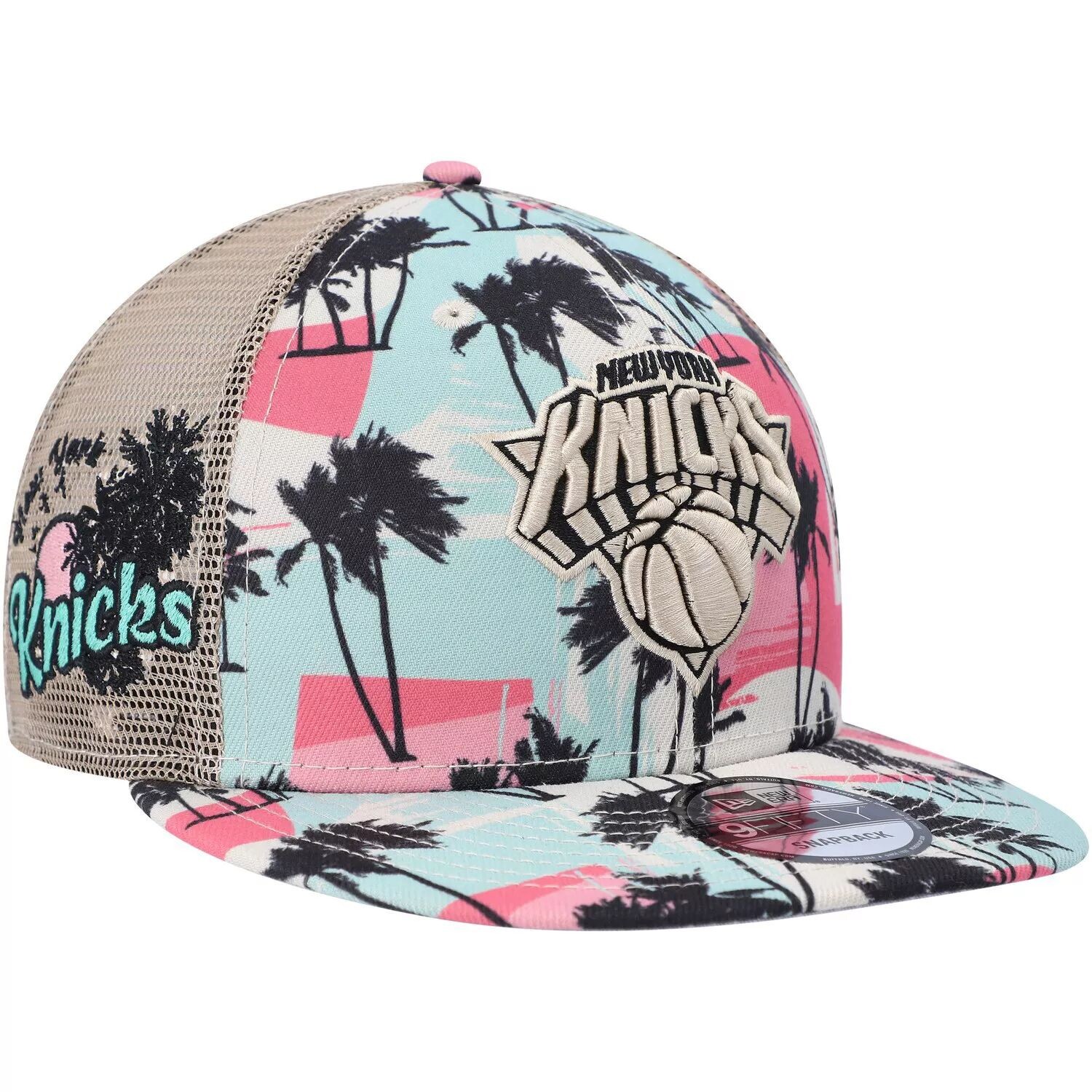Мужская кремовая кепка New Era New York Knicks Palm Trees 9FIFTY Trucker Snapback
Мужская кремовая кепка New Era New York Knicks Palm Trees 9FIFTY Trucker Snapback