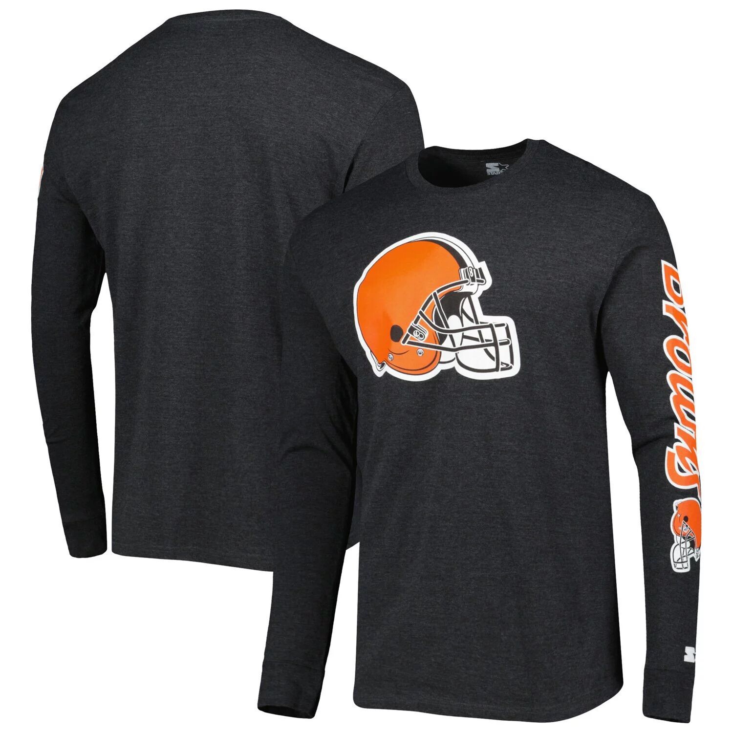 Мужская черная футболка с длинным рукавом Cleveland Browns Halftime Starter, Черный
Мужская черная футболка с длинным рукавом Cleveland Browns Halftime Starter, Черный