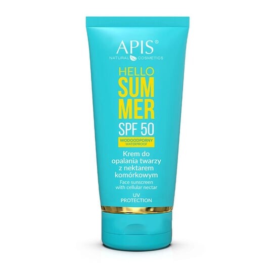Водостойкий солнцезащитный крем для лица Hello Summer с клеточным нектаром, SPF50, 50 мл Apis
Водостойкий солнцезащитный крем для лица Hello Summer с клеточным нектаром, SPF50, 50 мл Apis