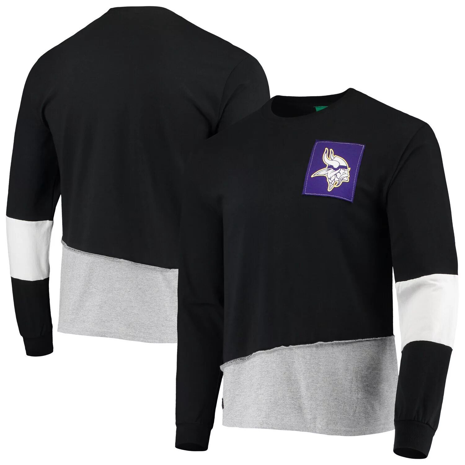 Черная мужская футболка Refried Apparel Minnesota Vikings Angle с длинным рукавом
Черная мужская футболка Refried Apparel Minnesota Vikings Angle с длинным рукавом