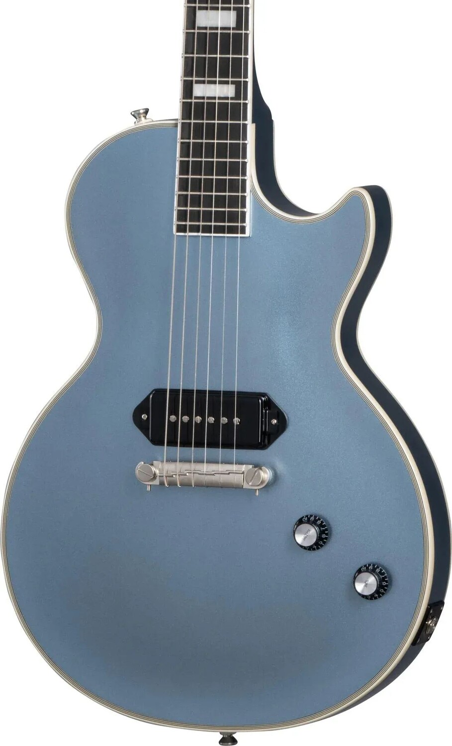 Новая электрогитара Epiphone Jared James Nichols "Blues Power" Les Paul Custom - Aged Pelham Blue
Новая электрогитара Epiphone Jared James Nichols "Blues Power" Les Paul Custom - Aged Pelham Blue