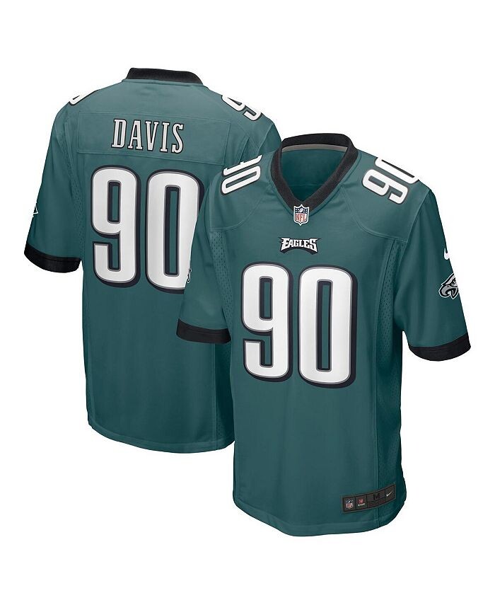 Мужская футболка Jordan Davis Midnight Green Philadelphia Eagles драфта НФЛ 2022 года, выбранная в первом раунде Nike, синий
Мужская футболка Jordan Davis Midnight Green Philadelphia Eagles драфта НФЛ 2022 года, выбранная в первом раунде Nike, синий