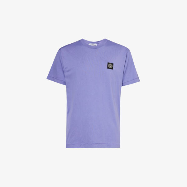 Футболка из хлопкового джерси с круглым вырезом и фирменной нашивкой Stone Island, лавандовый, Фиолетовый
Футболка из хлопкового джерси с круглым вырезом и фирменной нашивкой Stone Island, лавандовый, Фиолетовый