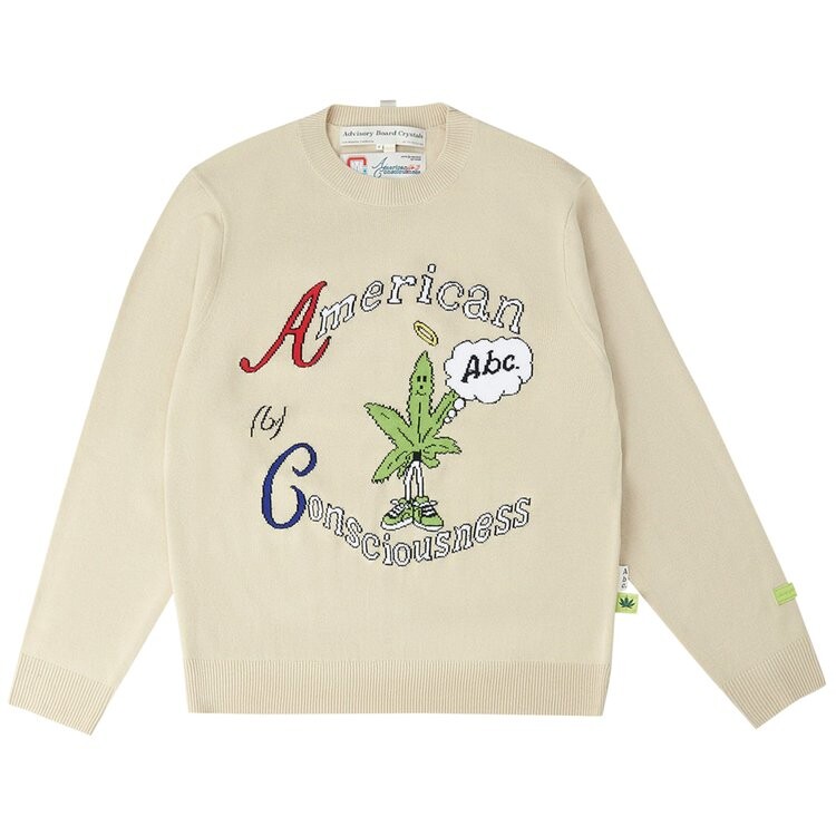 Свитер Advisory Board Crystals American Consciousness Crewneck 'Natural White', белый
Свитер Advisory Board Crystals American Consciousness Crewneck 'Natural White', белый