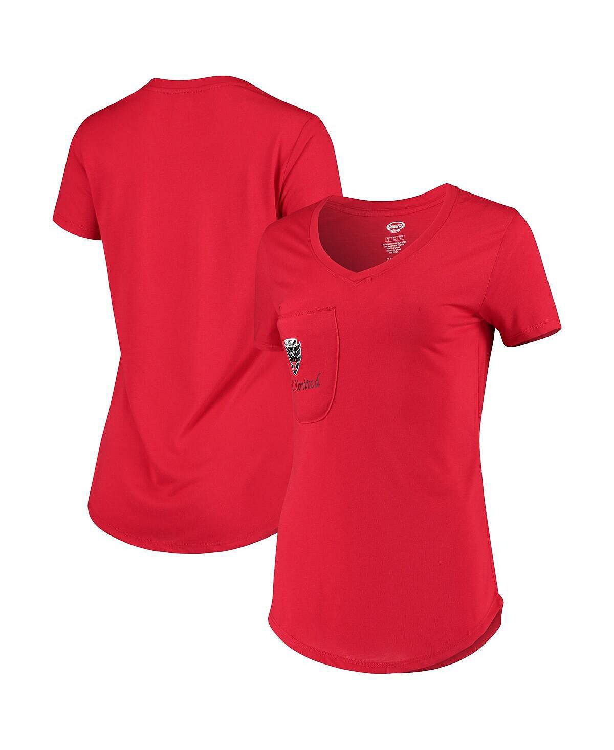 Женская футболка 5th & Ocean by Red DC United Athletic Baby Jersey с v-образным вырезом SS New Era, красный
Женская футболка 5th & Ocean by Red DC United Athletic Baby Jersey с v-образным вырезом SS New Era, красный