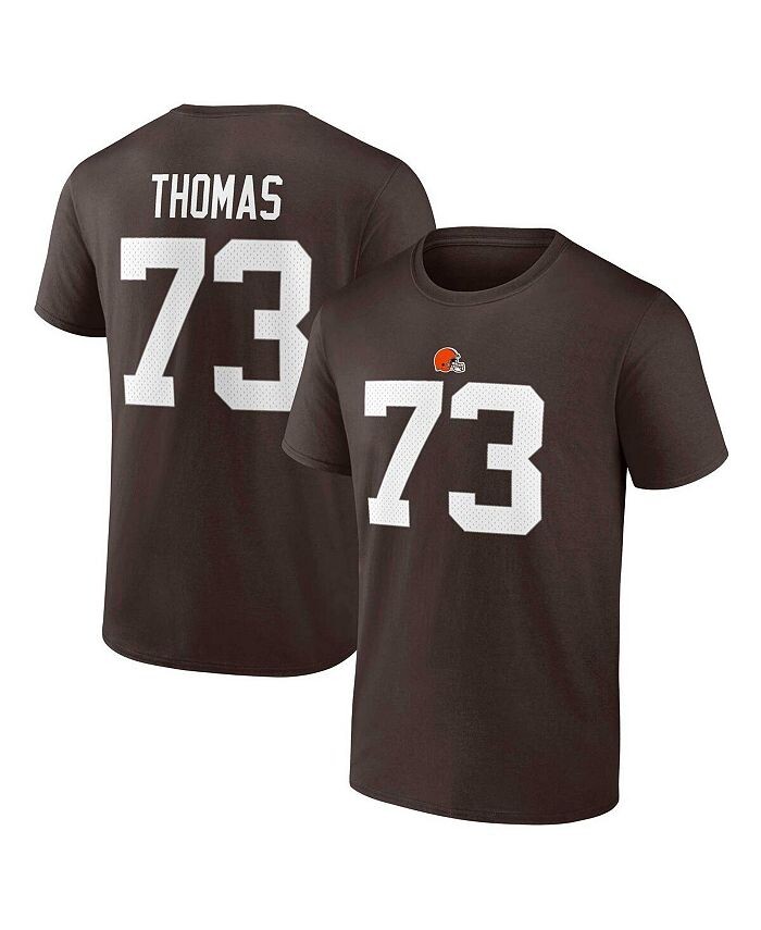 Мужская футболка с логотипом Joe Thomas Brown Cleveland Browns, игроком в отставке, именем и номером Fanatics, коричневый
Мужская футболка с логотипом Joe Thomas Brown Cleveland Browns, игроком в отставке, именем и номером Fanatics, коричневый