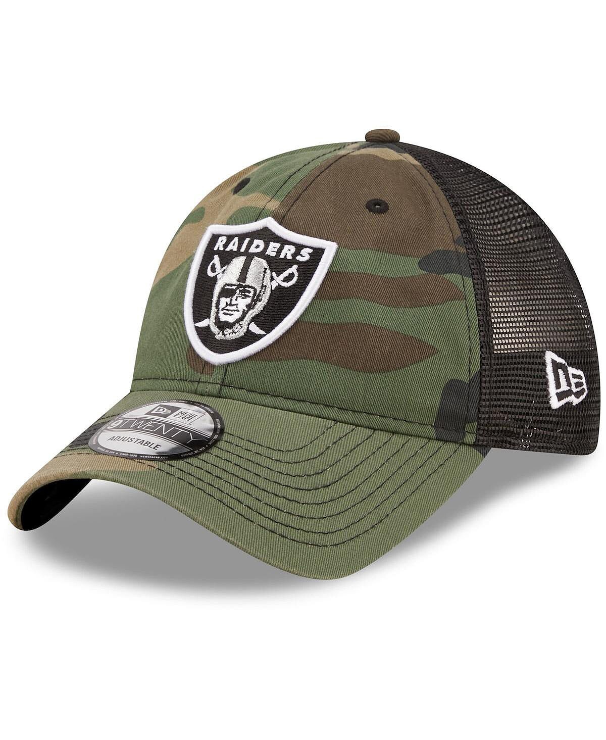 Мужская кепка с камуфляжным и черным окрасом Las Vegas Raiders Basic 9TWENTY Trucker Snapback Hat New Era
Мужская кепка с камуфляжным и черным окрасом Las Vegas Raiders Basic 9TWENTY Trucker Snapback Hat New Era