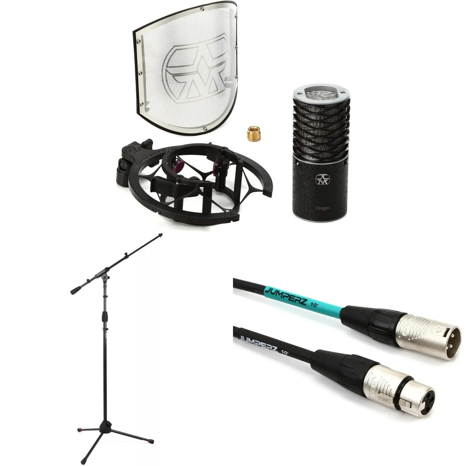 Комплект конденсаторных микрофонов с большой диафрагмой Aston Microphones Origin — черный
Комплект конденсаторных микрофонов с большой диафрагмой Aston Microphones Origin — черный