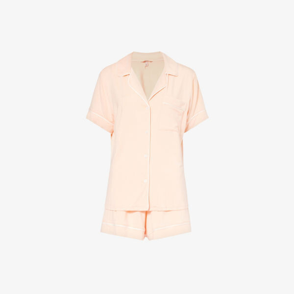 Пижама gisele из эластичного джерси с отделкой окантовкой Eberjey, цвет peach parfait/ivory
Пижама gisele из эластичного джерси с отделкой окантовкой Eberjey, цвет peach parfait/ivory