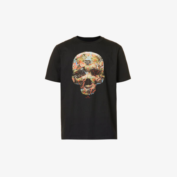 Футболка из органического хлопка с графическим принтом Skull Stick Ps By Paul Smith, черный
Футболка из органического хлопка с графическим принтом Skull Stick Ps By Paul Smith, черный