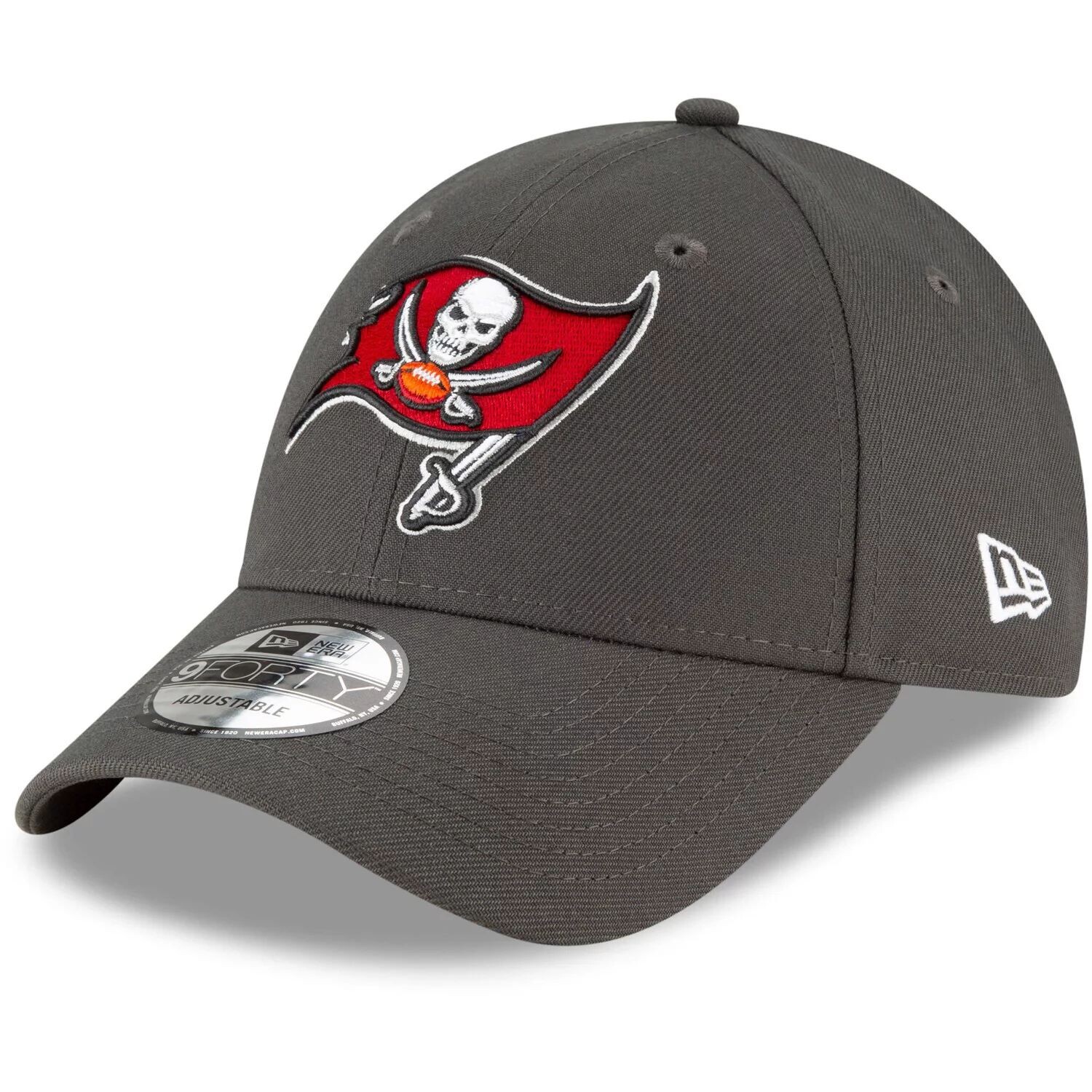 Мужская регулируемая кепка New Era Pewter Tampa Bay Buccaneers The League Logo 9FORTY
Мужская регулируемая кепка New Era Pewter Tampa Bay Buccaneers The League Logo 9FORTY