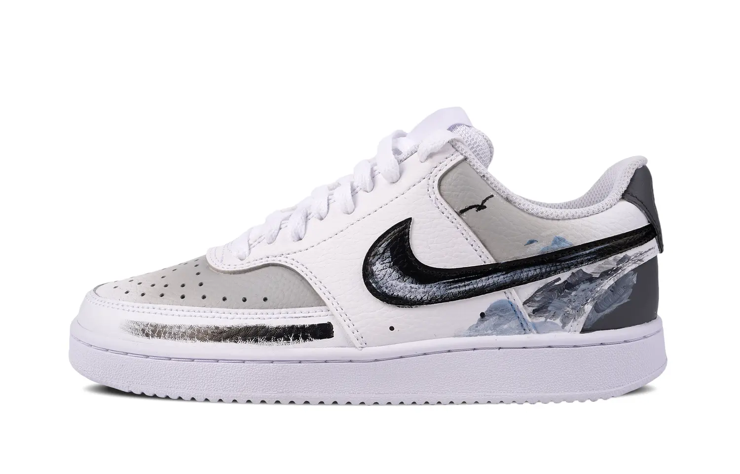Кроссовки Nike Court Vision Skateboarding Shoes Women's Low-top Black/White/Gray, черный/белый/серый
Кроссовки Nike Court Vision Skateboarding Shoes Women's Low-top Black/White/Gray, черный/белый/серый