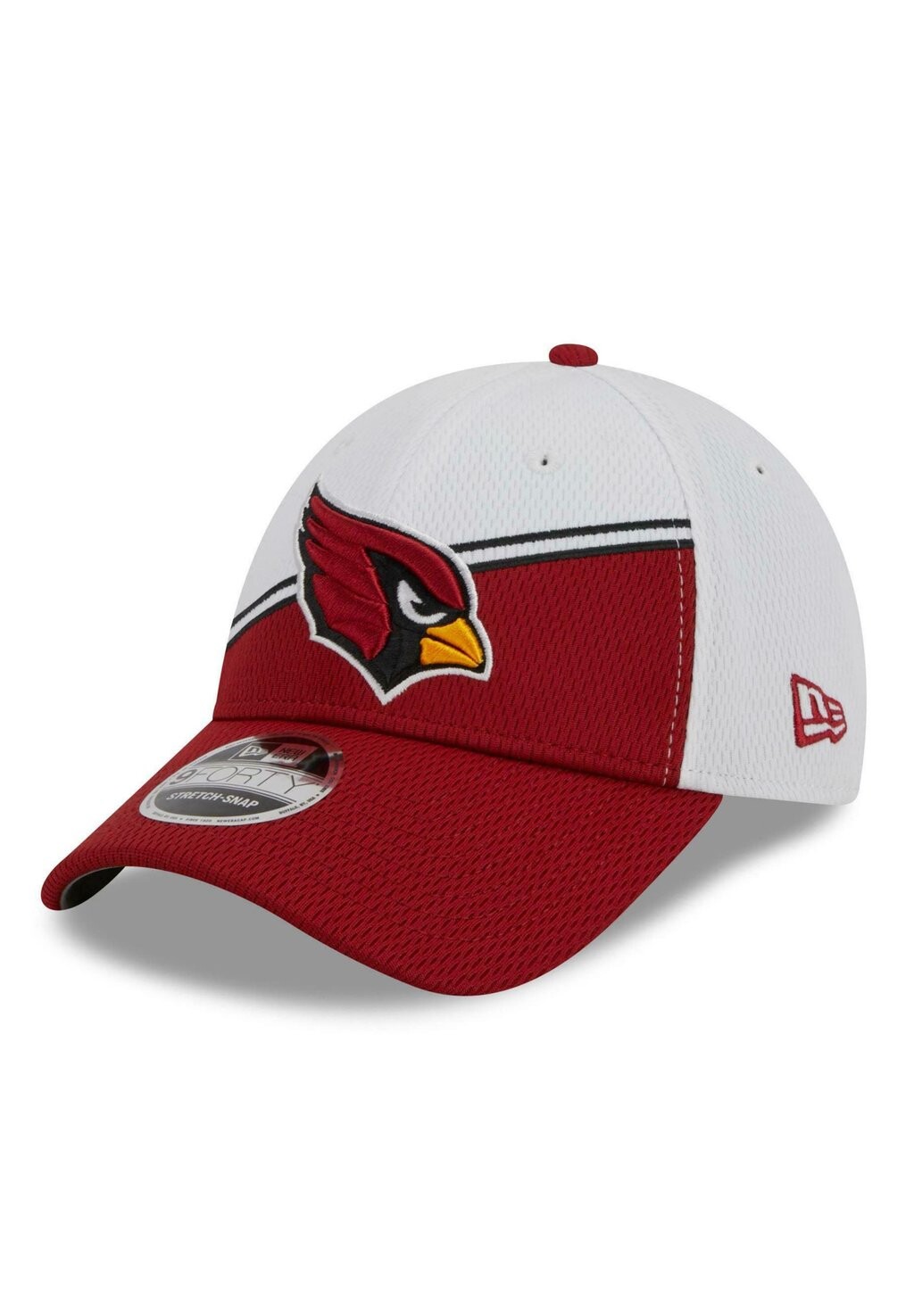 Бейсболка ARIZONA CARDINALS NFL 2023 SIDELINE 9FORTY STRETCH SNA New Era, цвет weiss
Бейсболка ARIZONA CARDINALS NFL 2023 SIDELINE 9FORTY STRETCH SNA New Era, цвет weiss