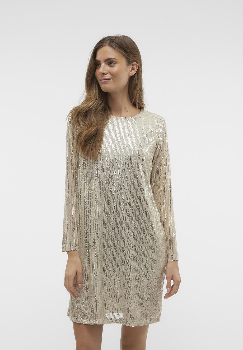 Элегантное платье Vmmonalise Short Dress Vero Moda, цвет off-white/gold-coloured
Элегантное платье Vmmonalise Short Dress Vero Moda, цвет off-white/gold-coloured