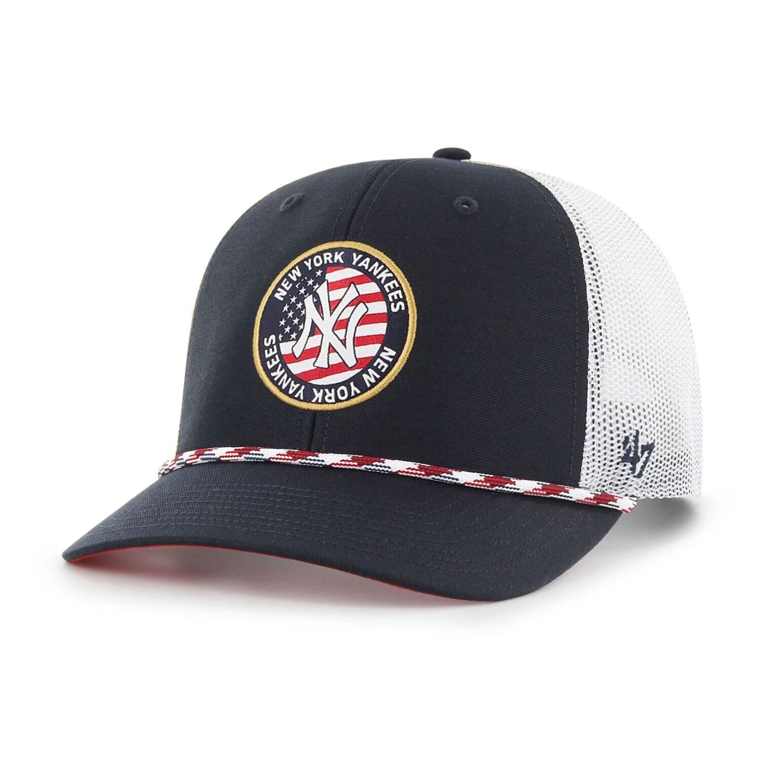 Мужская темно-синяя регулируемая кепка New York Yankees Union с нашивкой '47 Trucker
Мужская темно-синяя регулируемая кепка New York Yankees Union с нашивкой '47 Trucker