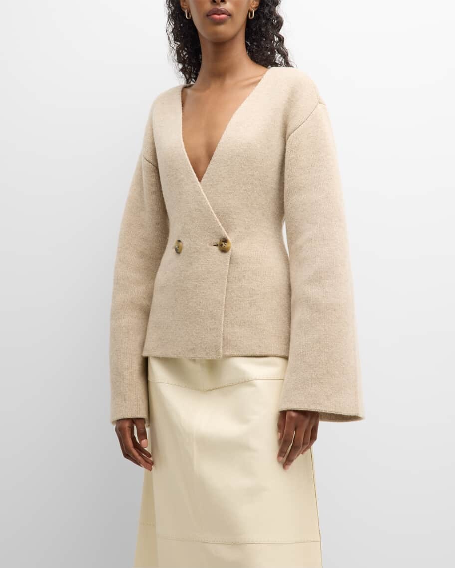 Двубортный шерстяной кардиган Tinley By Malene Birger, Серый, Двубортный шерстяной кардиган Tinley By Malene Birger
Двубортный шерстяной кардиган Tinley By Malene Birger, Серый, Двубортный шерстяной кардиган Tinley By Malene Birger