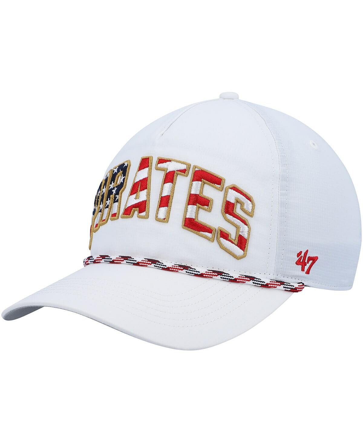 Мужская белая кепка с флагом Pittsburgh Pirates '47 Flutter Hitch Snapback '47 Brand
Мужская белая кепка с флагом Pittsburgh Pirates '47 Flutter Hitch Snapback '47 Brand