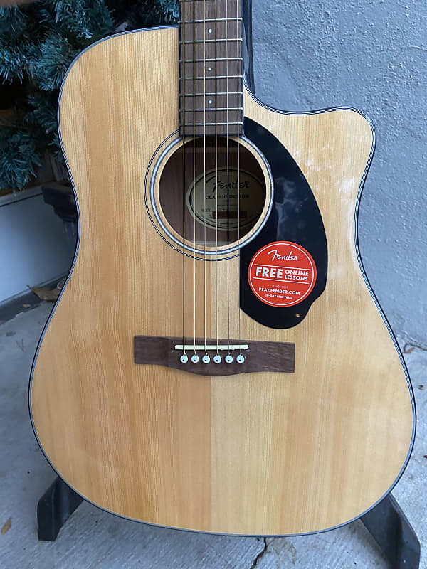Акустическая гитара Fender CD-60SCE Solid Spruce/Mahogany Cutaway Dreadnought with Electronics Natural
Акустическая гитара Fender CD-60SCE Solid Spruce/Mahogany Cutaway Dreadnought with Electronics Natural