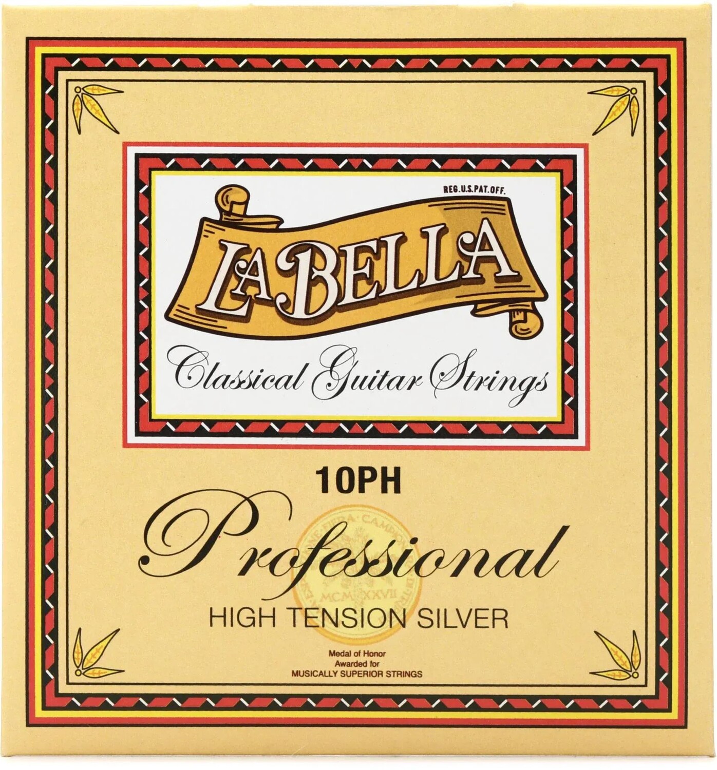 Струны для классической гитары La Bella 10PH Professional Silver, высокое натяжение
Струны для классической гитары La Bella 10PH Professional Silver, высокое натяжение