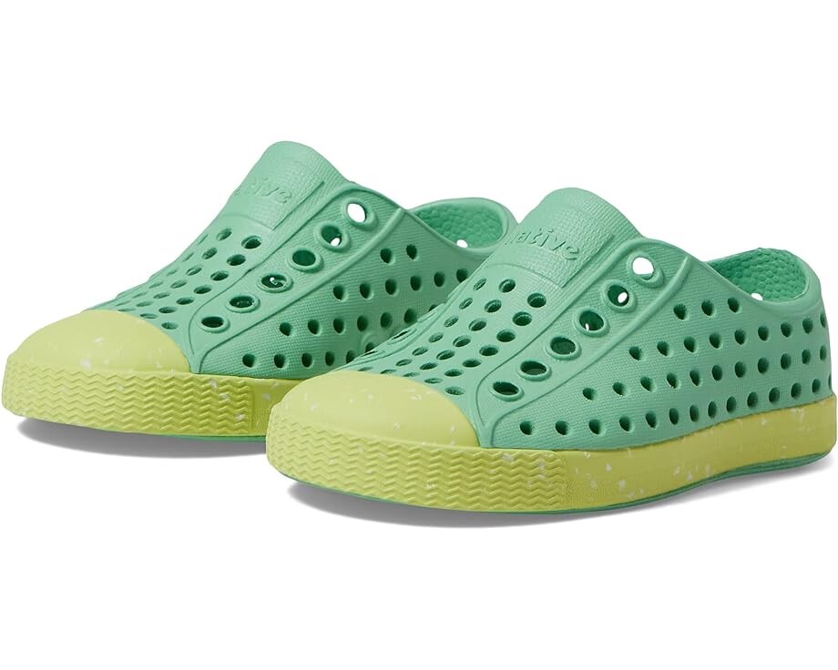 Кроссовки Native Shoes Jefferson Bloom Slip-On Sneakers, цвет Candy Green/Celery Green/Shell Speckles
Кроссовки Native Shoes Jefferson Bloom Slip-On Sneakers, цвет Candy Green/Celery Green/Shell Speckles