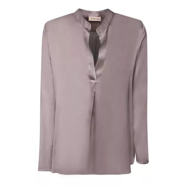 Футболка taupe silk tunic Blanca Vita, серый
Футболка taupe silk tunic Blanca Vita, серый