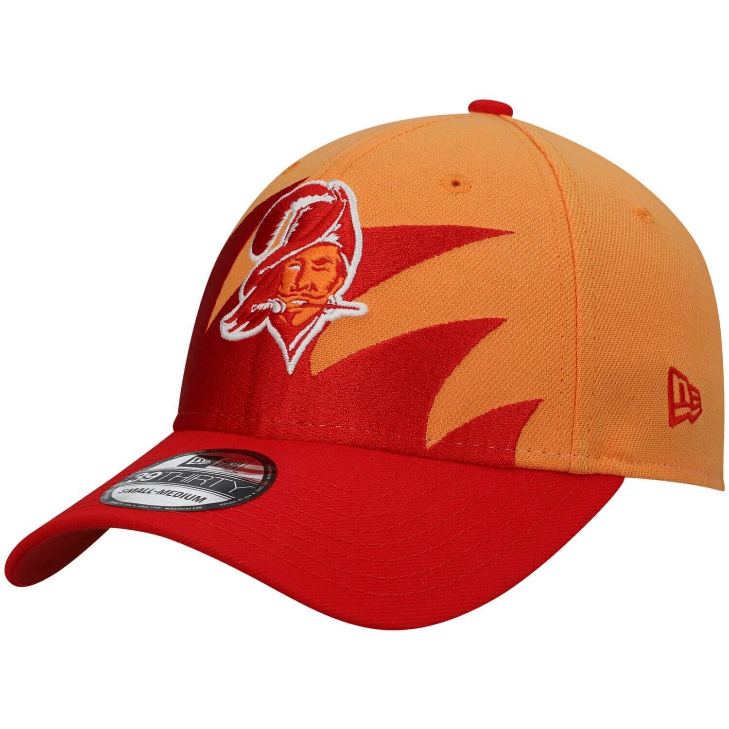 Мужская гибкая кепка New Era оранжево-красная Tampa Bay Buccaneers Surge 39THIRTY
Мужская гибкая кепка New Era оранжево-красная Tampa Bay Buccaneers Surge 39THIRTY