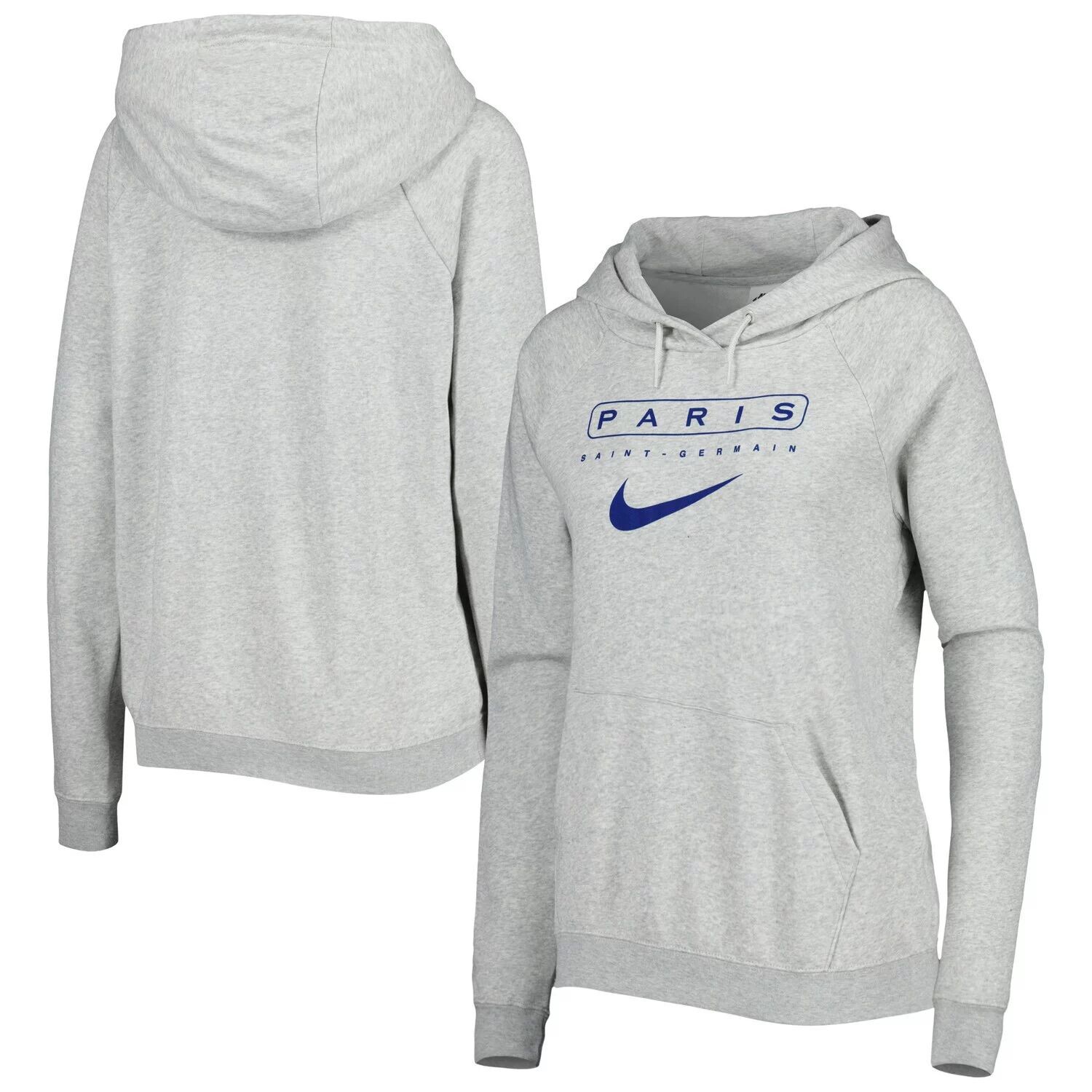 Женская флисовая толстовка с капюшоном Nike Heather Grey Paris Saint-Germain Lockup Varsity Fleece реглан Nike
Женская флисовая толстовка с капюшоном Nike Heather Grey Paris Saint-Germain Lockup Varsity Fleece реглан Nike