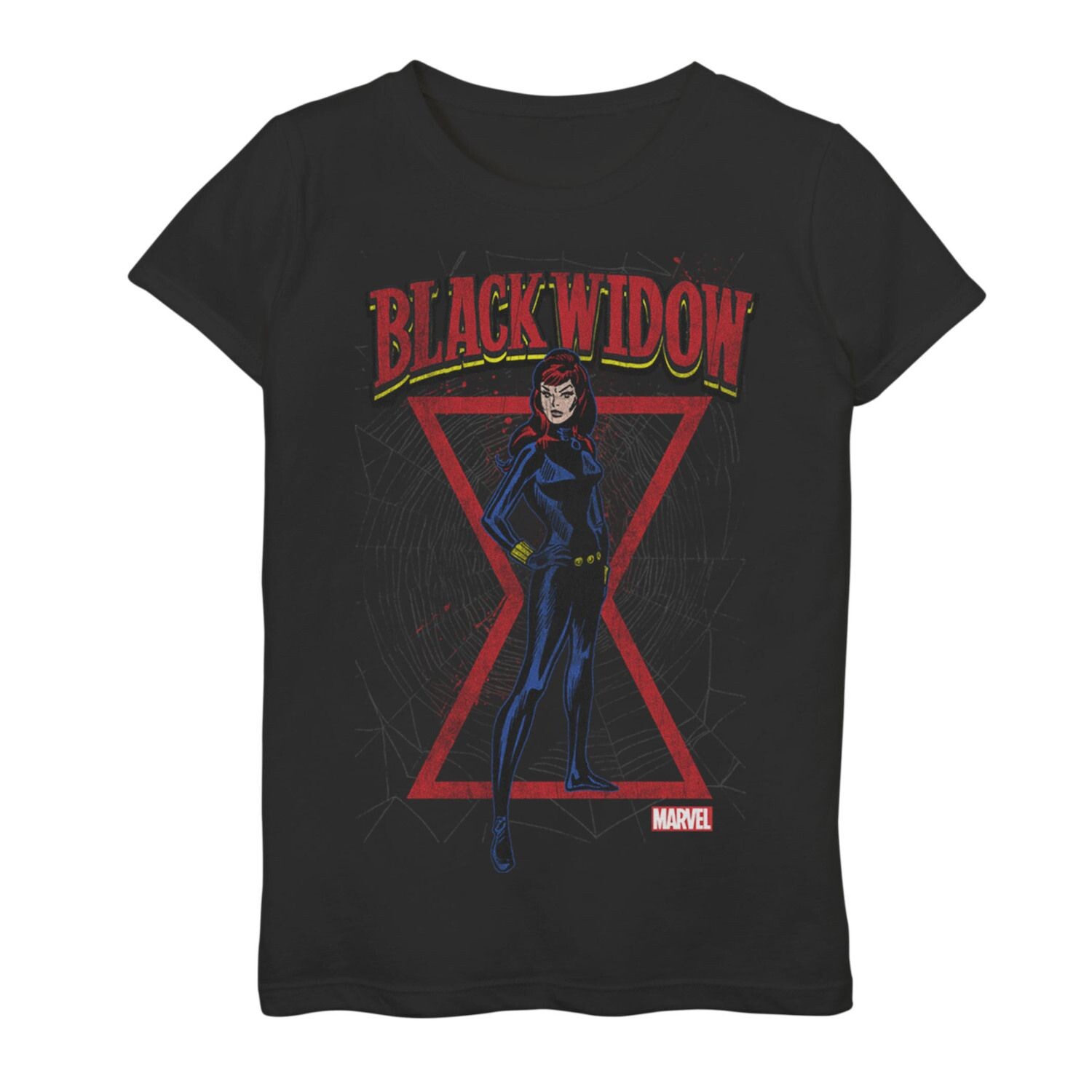 Классическая футболка с рисунком комиксов Marvel Black Widow для девочек 7–16 лет Marvel
Классическая футболка с рисунком комиксов Marvel Black Widow для девочек 7–16 лет Marvel