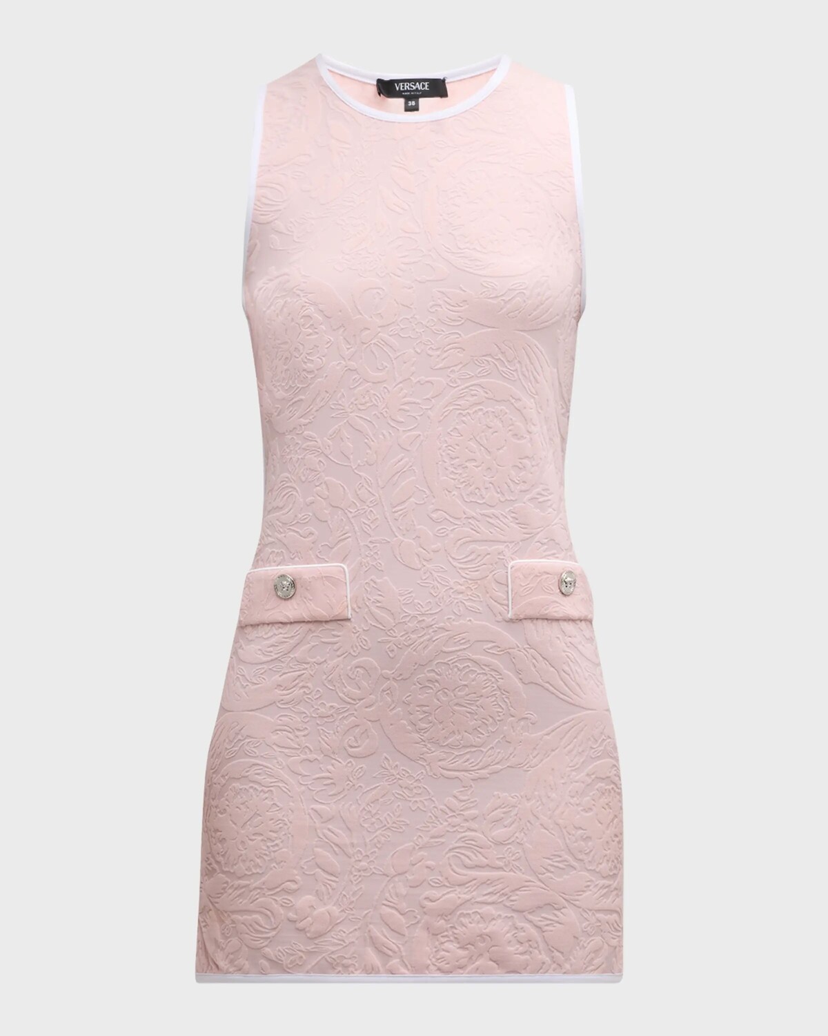 Короткое махровое жаккардовое платье Baroque Versace, цвет 1Pt20 Dusty Rose
Короткое махровое жаккардовое платье Baroque Versace, цвет 1Pt20 Dusty Rose