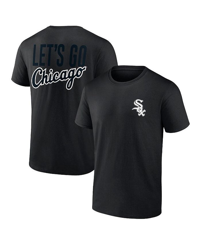 Мужская черная футболка с логотипом Chicago White Sox In It To Win It Fanatics, черный
Мужская черная футболка с логотипом Chicago White Sox In It To Win It Fanatics, черный