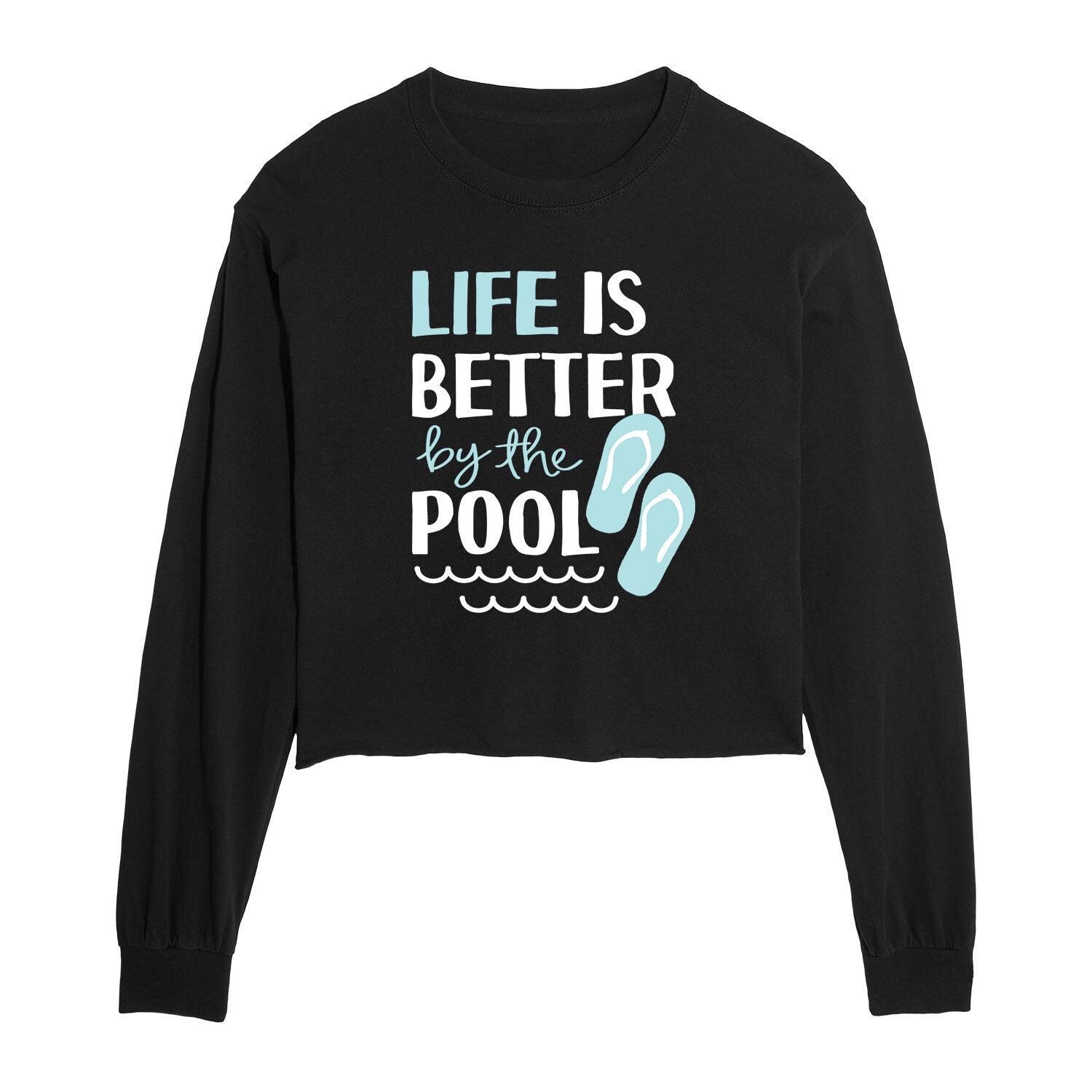 Укороченная футболка с рисунком для юниоров Life Is Better By The Pool Licensed Character
Укороченная футболка с рисунком для юниоров Life Is Better By The Pool Licensed Character