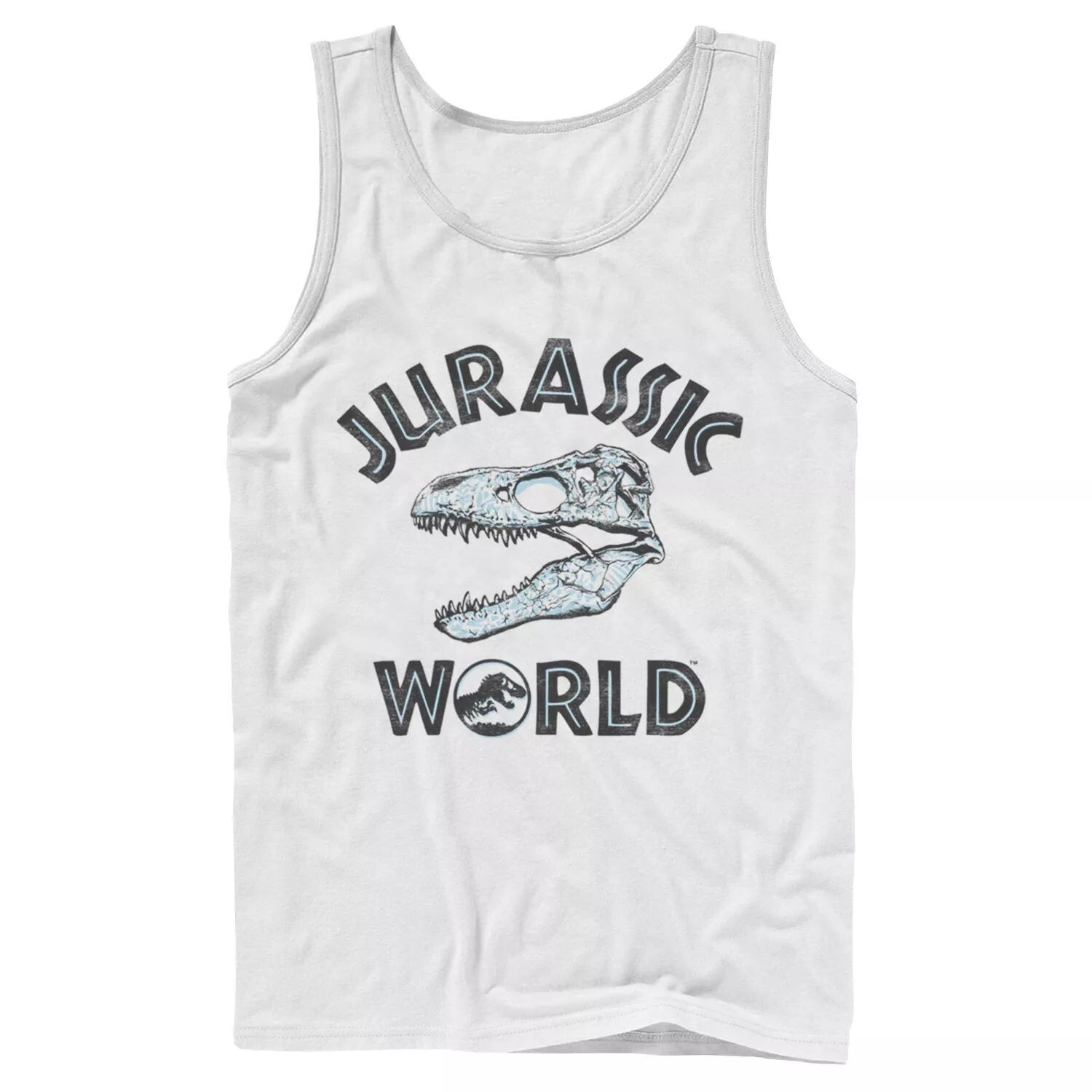Мужская майка Jurassic World Two с черепом и узором T-Rex Licensed Character
Мужская майка Jurassic World Two с черепом и узором T-Rex Licensed Character
